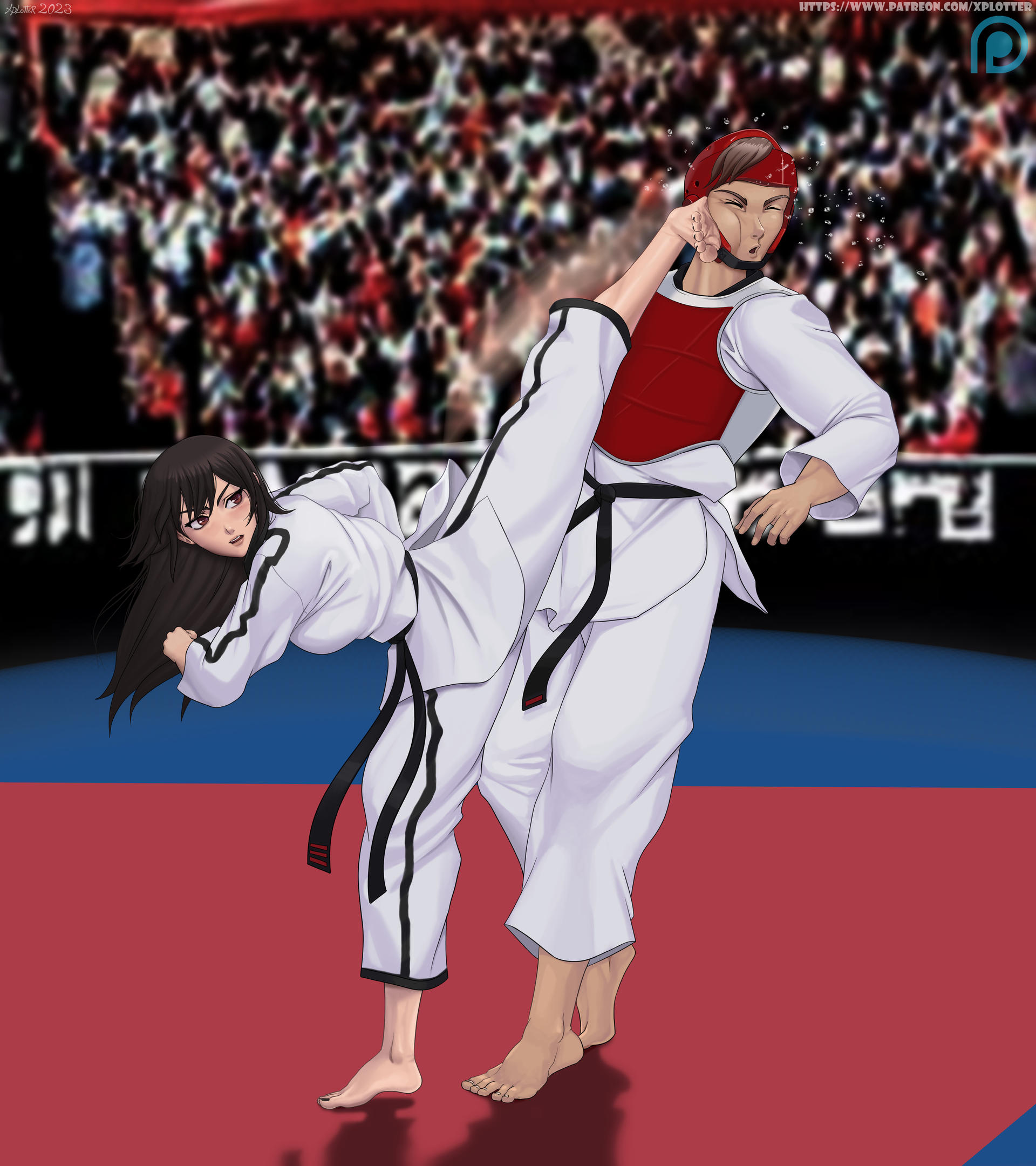 Spring Tkd Tkd comm by xplotter on DeviantArt
