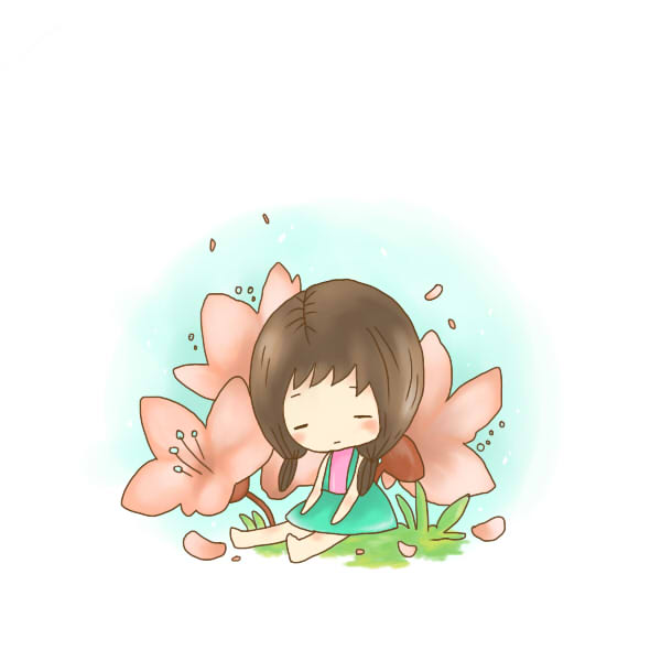 Sleeping flower