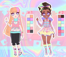 Adoptable SET PRICE - Holographic #1 - CLOSED