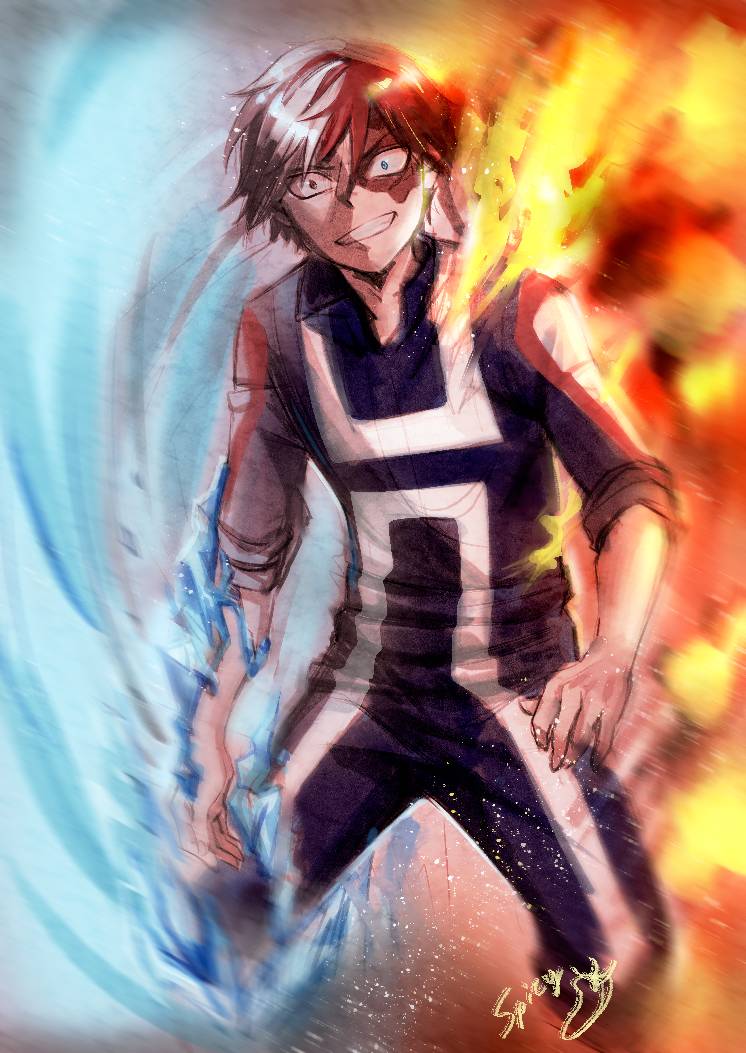 Todoroki Core TODOROKI!!!! by TheSpiceDen on DeviantArt