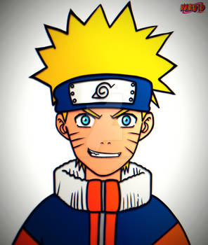 Young Naruto Uzumaki 3D (Fan Art) Ver.1