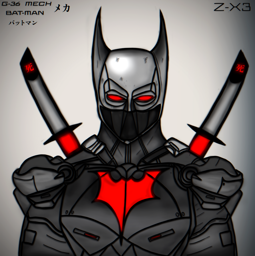 G-36 Battle Mech BAT-MAN by Z-X3-DIGITAL on DeviantArt
