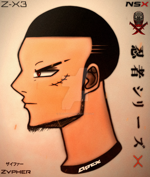 ZYPHER G-X1 (NINJA SERIES X) (Side View)