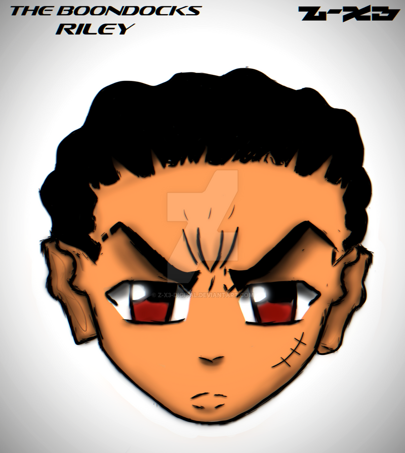 Boondocks Design Riley The Boondocks 2 Riley Freeman (Head Only) by Z-X3-DIGITAL on DeviantArt