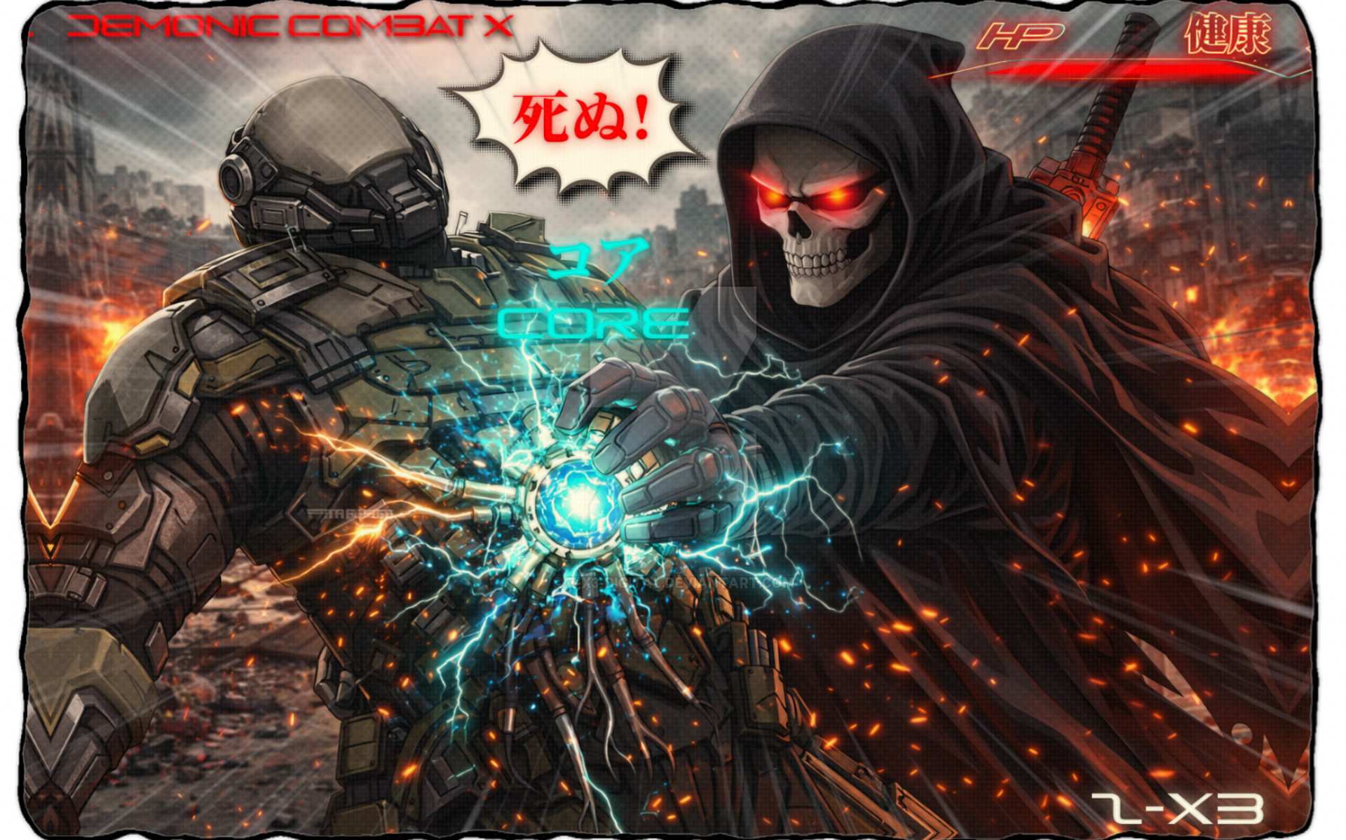 Demonic Combat MODERN DEMONIC COMBAT X: STEAL THE CORE! by Z-X3-DIGITAL on DeviantArt