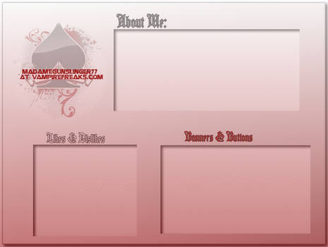 VF Div Layout Template