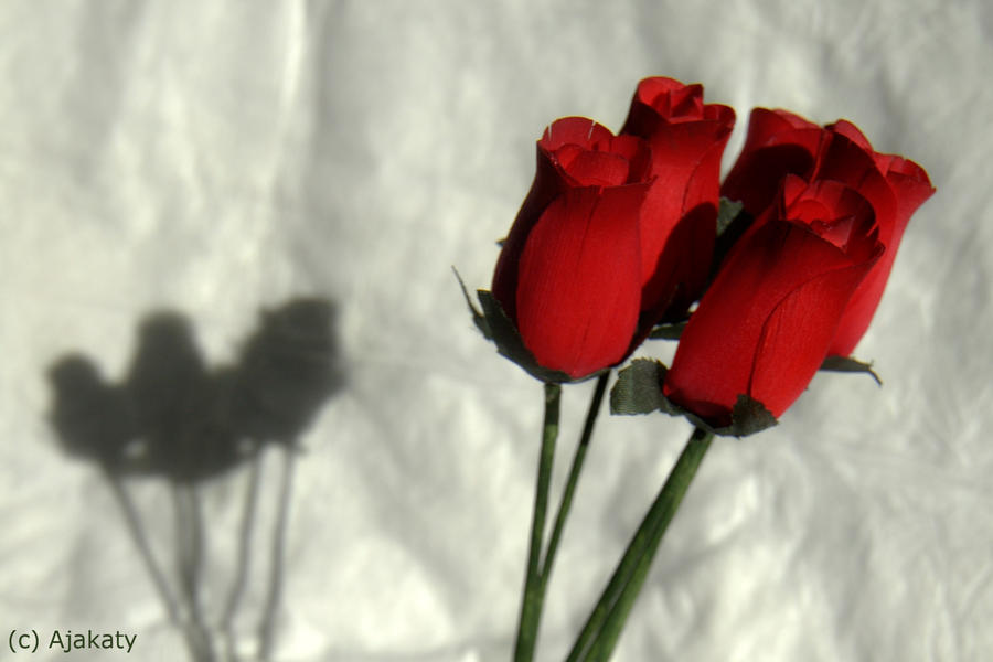 Leaf wood roses