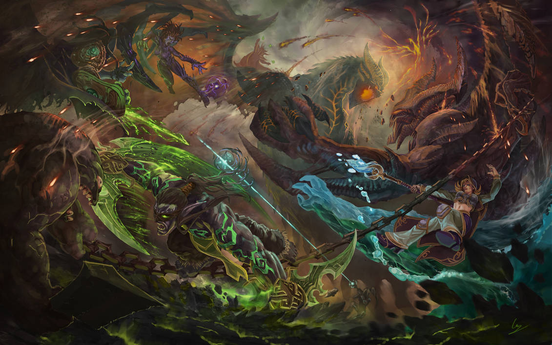 Heroes of the Storm - Dancing in the Rain by Huy137 Heroes of the Storm - Dancing in the Rain by Huy137