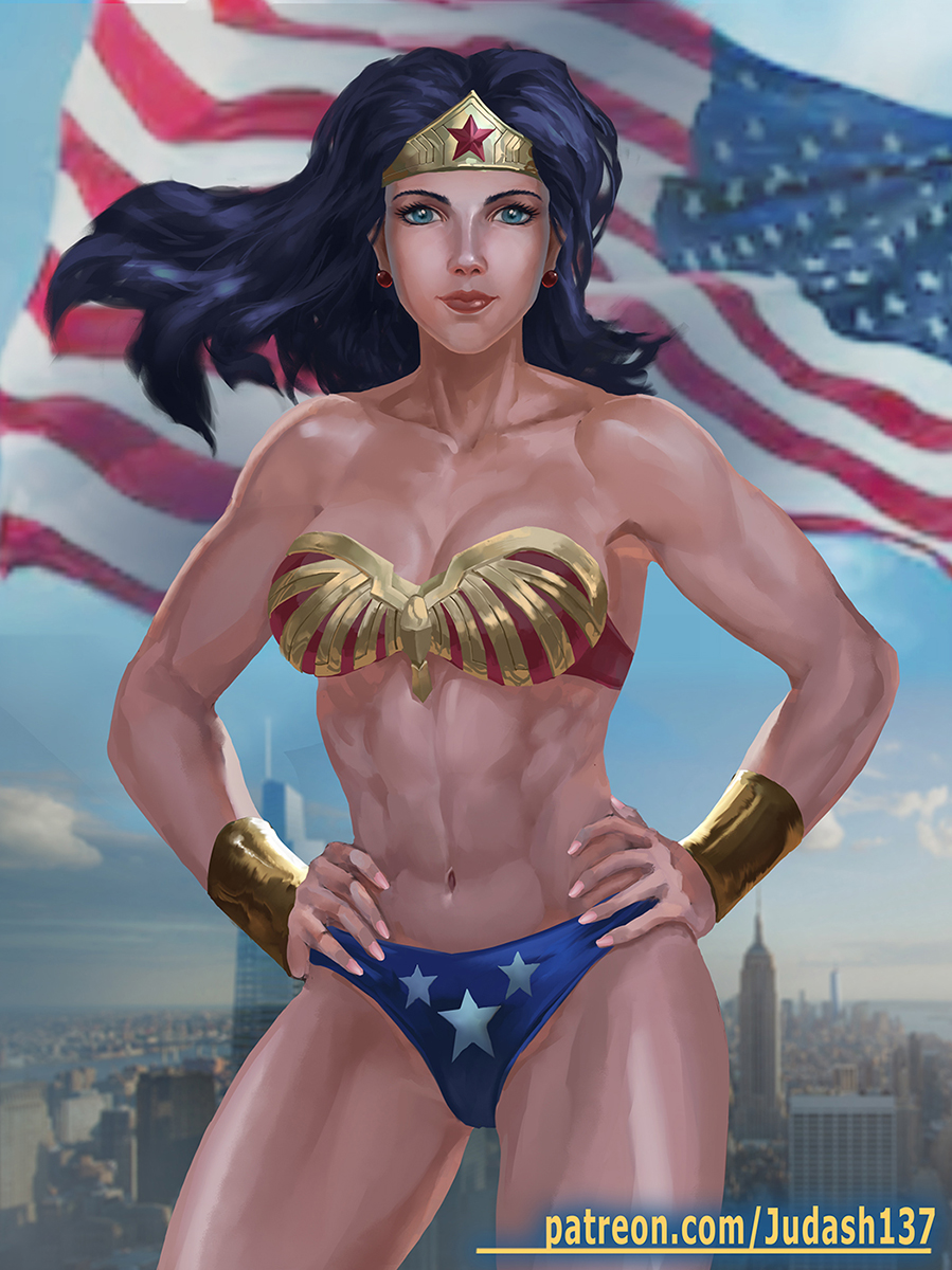 Classic Wonder Woman Bikini By Huy137 On Deviantart
