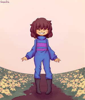 frisk for 5 years of undertale