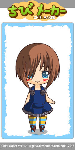 ChibiMaker girl character