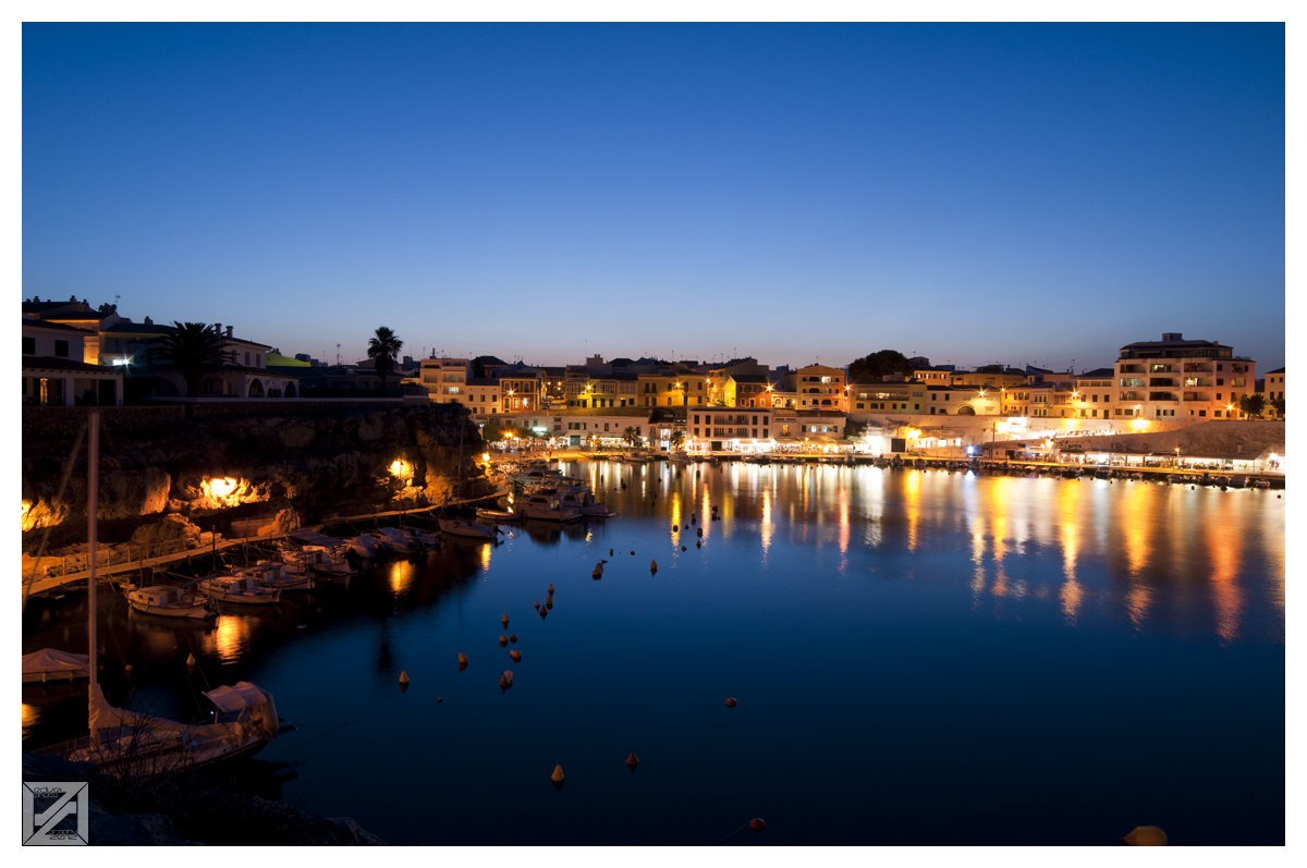 Cales Fonts at Sunset