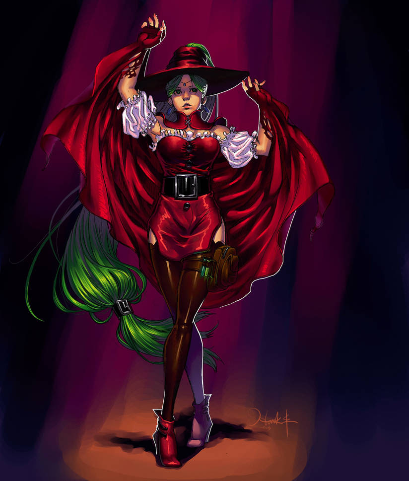  Red  Mage  female  by HankBull on DeviantArt