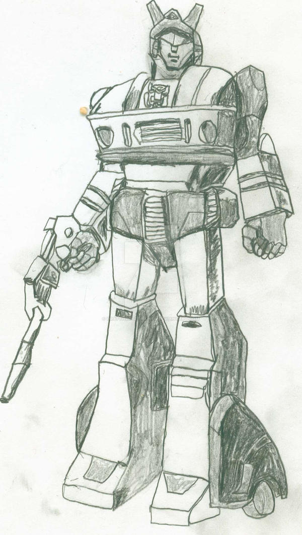 Autobot Jazz Sketch