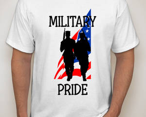 Military Pride Tee Design