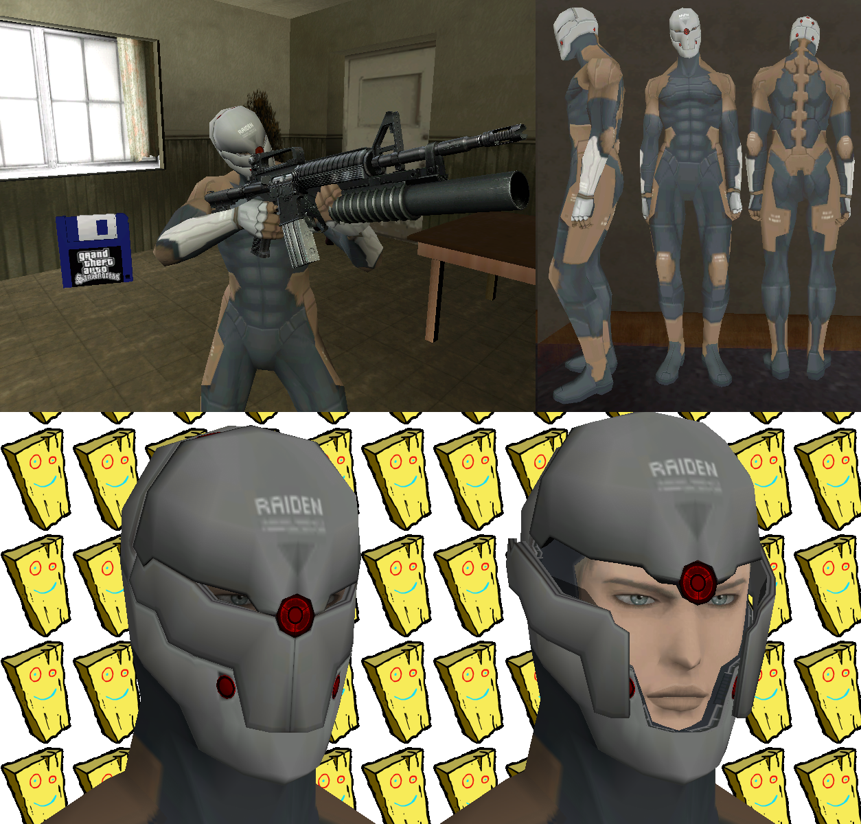 Raiden Ninja MGS2 SKIN by sidneymadmax on DeviantArt