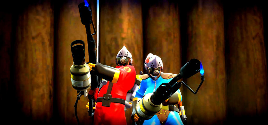 The 2 Pyro Knights by Quartermaster12 on DeviantArt