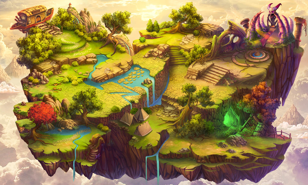 Map Design by CiCiY on DeviantArt