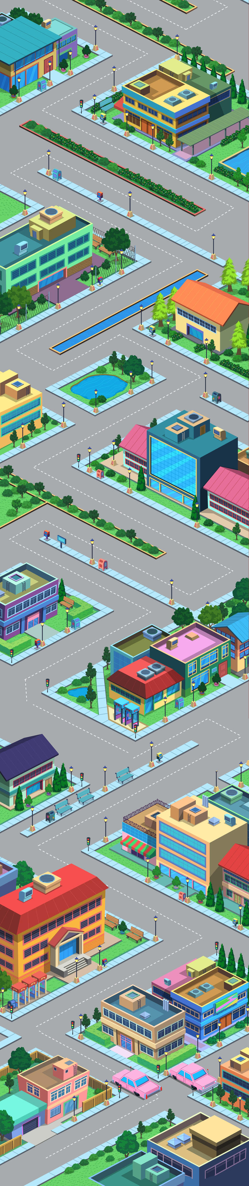 Map Design Springfield Mania by CiCiY on DeviantArt