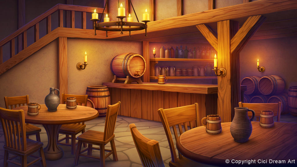 Tavern Interior by CiCiY on DeviantArt