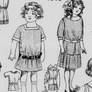 Girls Clothes 1912
