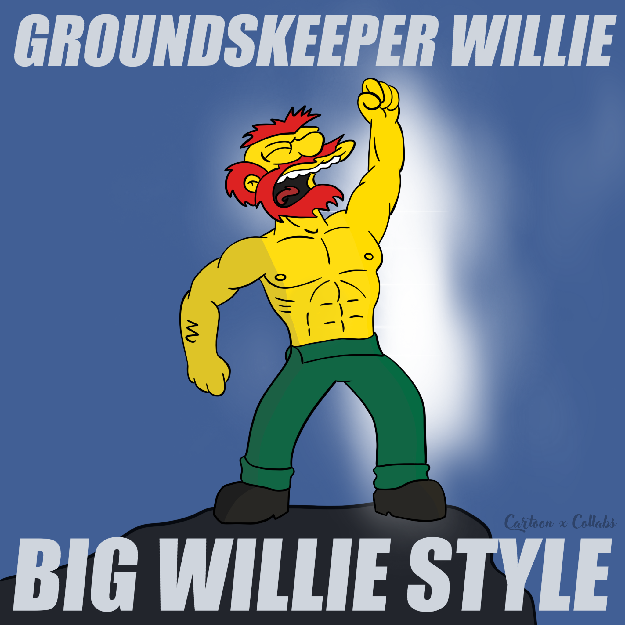 Groundskeeper Groundskeeper Willie - Big Willie Style by CartoonxCollabs on DeviantArt