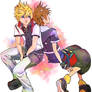 Kingdom Hearts - Roxas + Sora