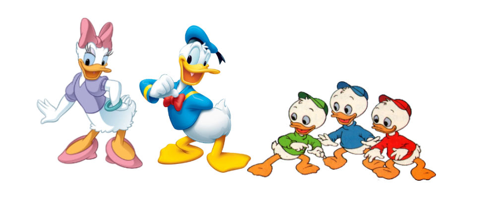Donald Duck and Daisy Duck's Nephews by DeCeddioLopez on DeviantArt