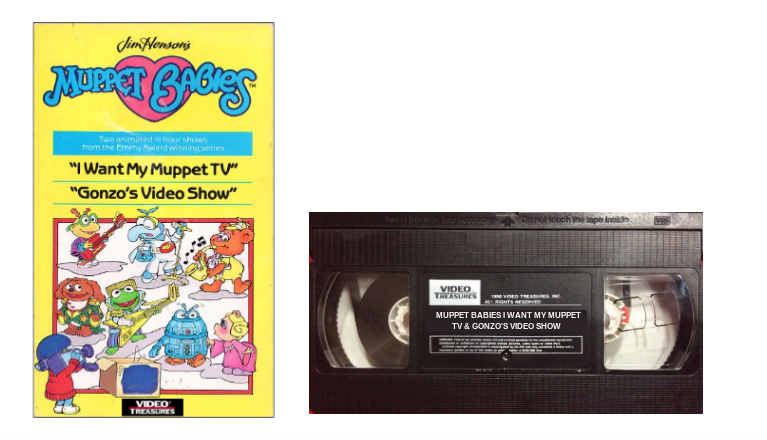 Daily Muppet Muppet Babies First Video Treasures 1990 VHS by DeCeddioLopez on DeviantArt