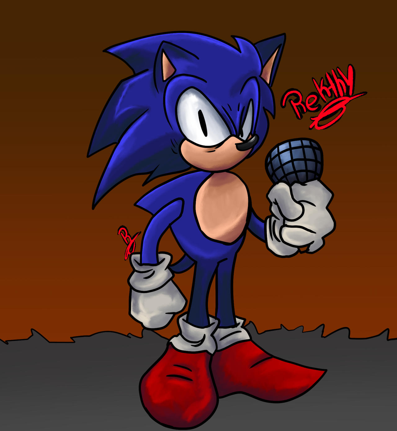 Faker Sonic by JayKay64 on DeviantArt