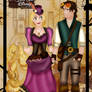 Steampunk Rapunzel and Eugene