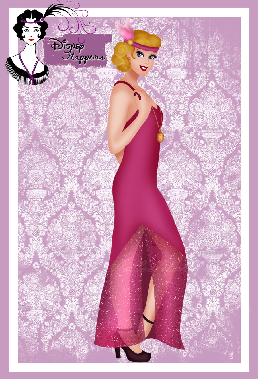 Disney Flapper - Aurora by HelleeTitch on DeviantArt