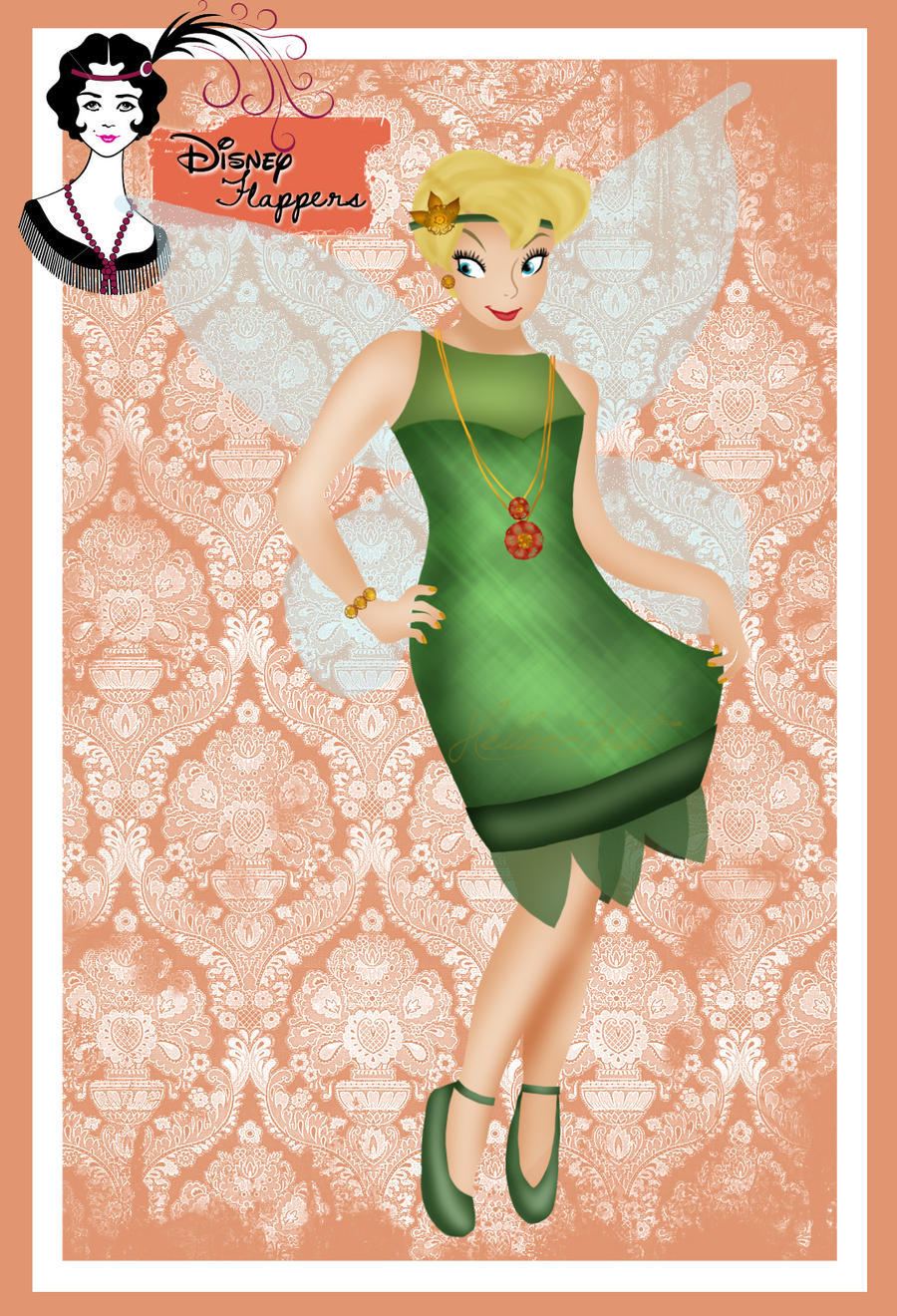 Disney Flapper - Tinkerbell by HelleeTitch on DeviantArt