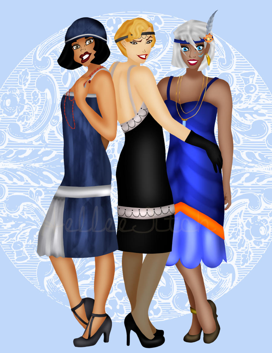 Disney Atlantis Flappers by HelleeTitch on DeviantArt