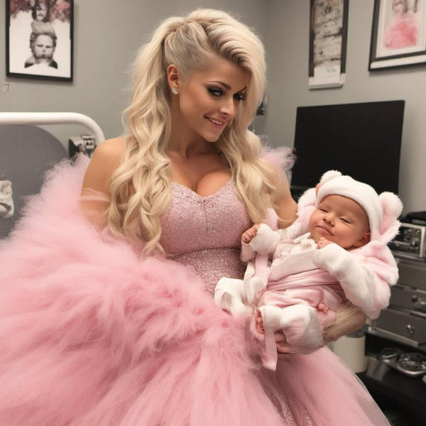 Alexa bliss with a baby 2 by youneverwalkalone2 on DeviantArt