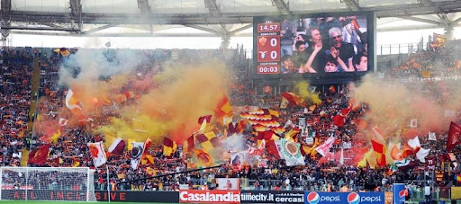 My heart belongs in curva sud roma :) :D :3