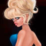 Bridget Bardot Caricature