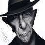 Leonard Cohen Caricature