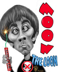 Keith Moon Caricature