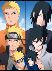 Naruto and Sasuke