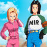 Android #17 and #18 arrive