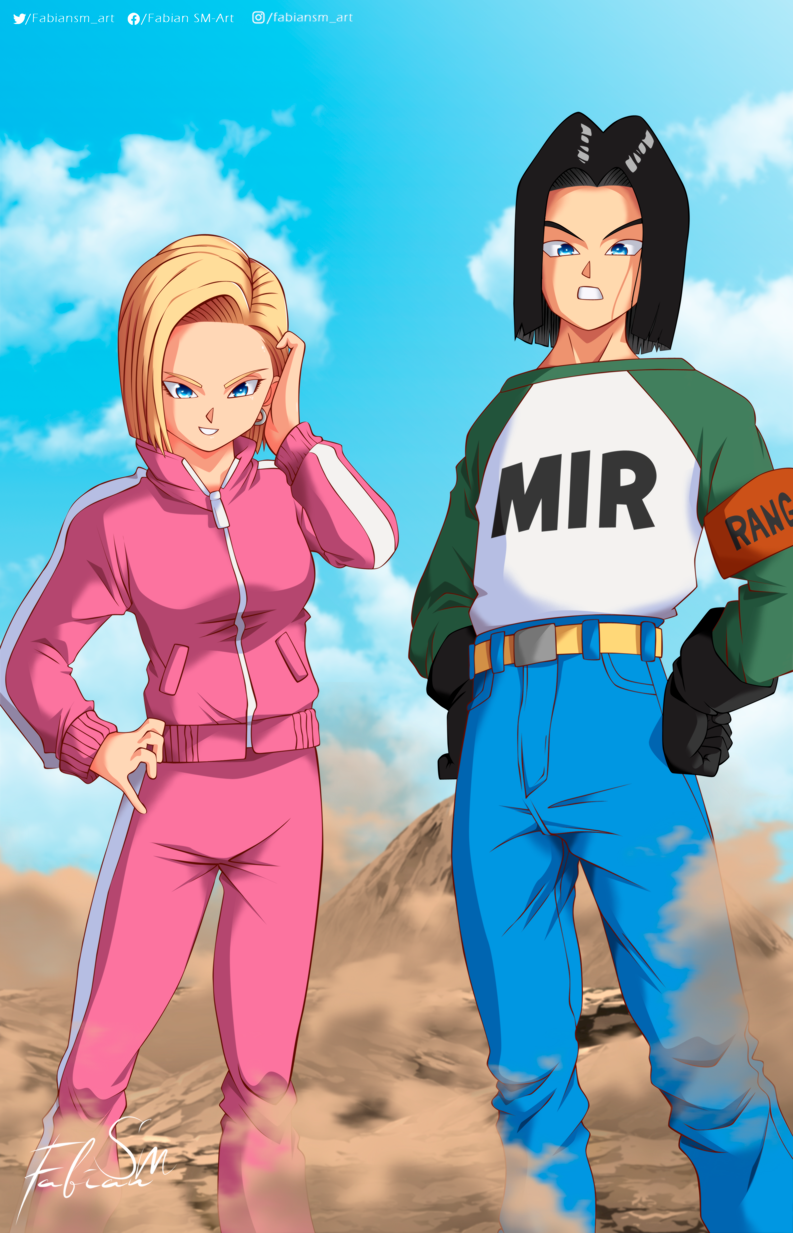 Dragonball Heroes Super Android 17/18 by Mirai-Digi on DeviantArt