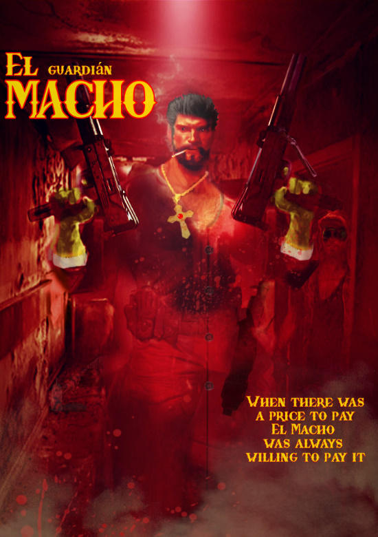 El Guardian Macho pulp poster By Artist Crom131 by crom131 on DeviantArt