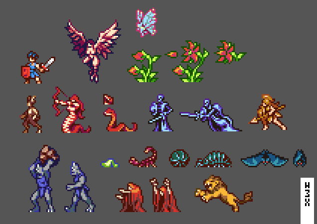 Battle Of Olympus Sprite Study By H3xmode On DeviantArt battle-of-olympus-sprite-study-by-h3xmode-on-deviantart