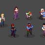 Quest for Glory - Isometric Characters