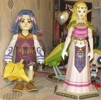 Adult Zelda and Kafey