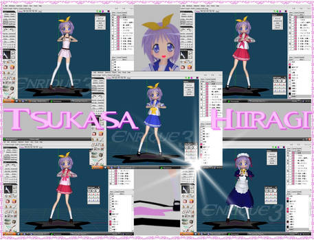 Tsukasa Hiiragi 1 Lucky Star