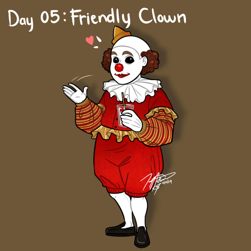 Clowntober Day 5 Friendly Clown By SweeneyToddST On DeviantArt clowntober-day-5-friendly-clown-by-sweeneytoddst-on-deviantart