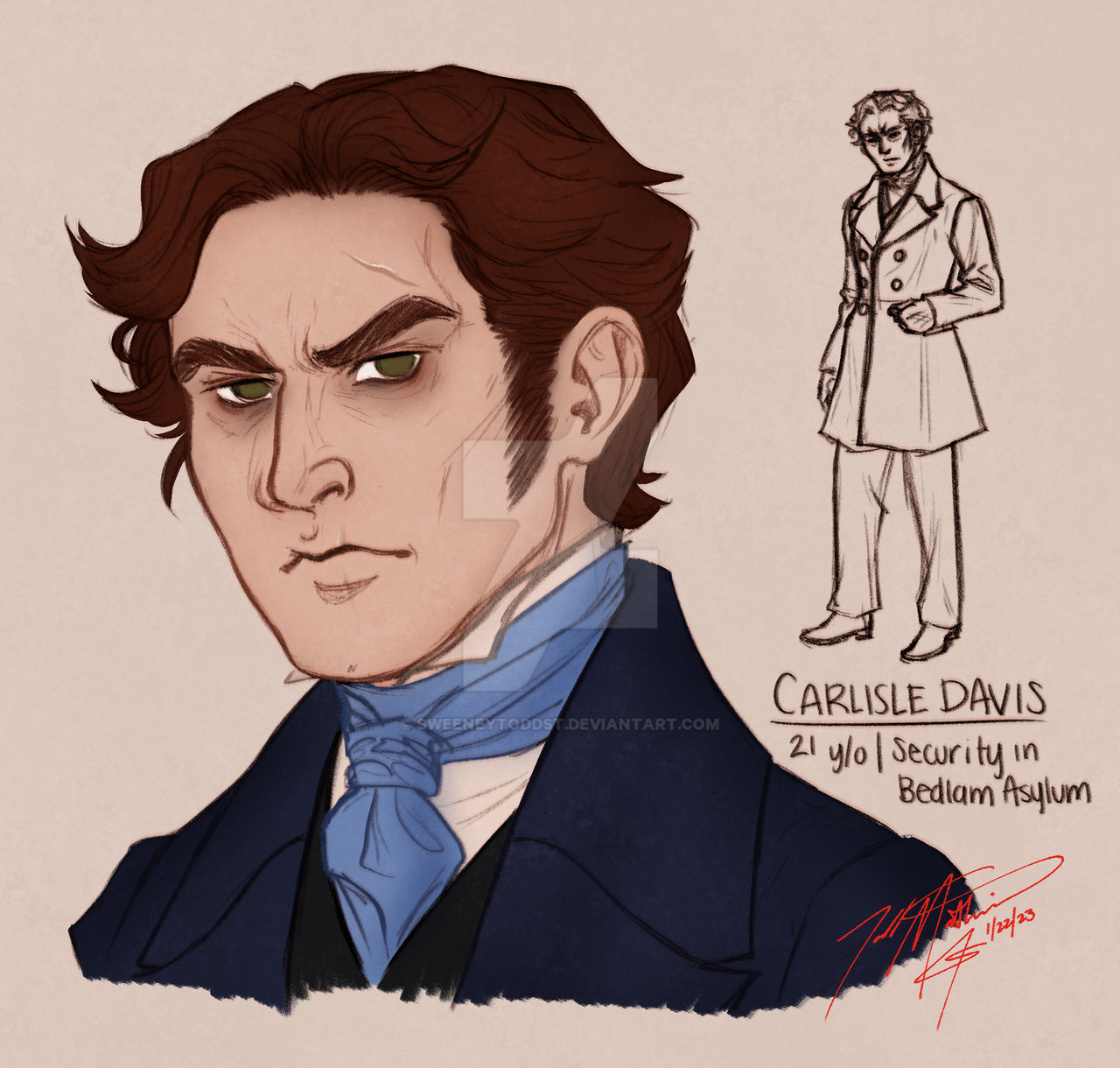 Carlisle Davis by SweeneyToddST on DeviantArt