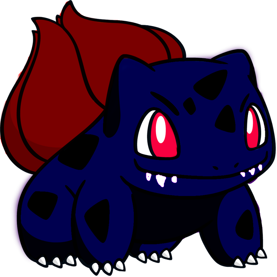 Dark Bulbasaur by Javierx500 on DeviantArt